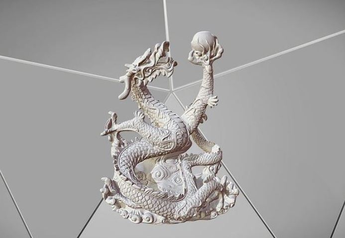 Coleccionable figuras chinas: El dragón chino